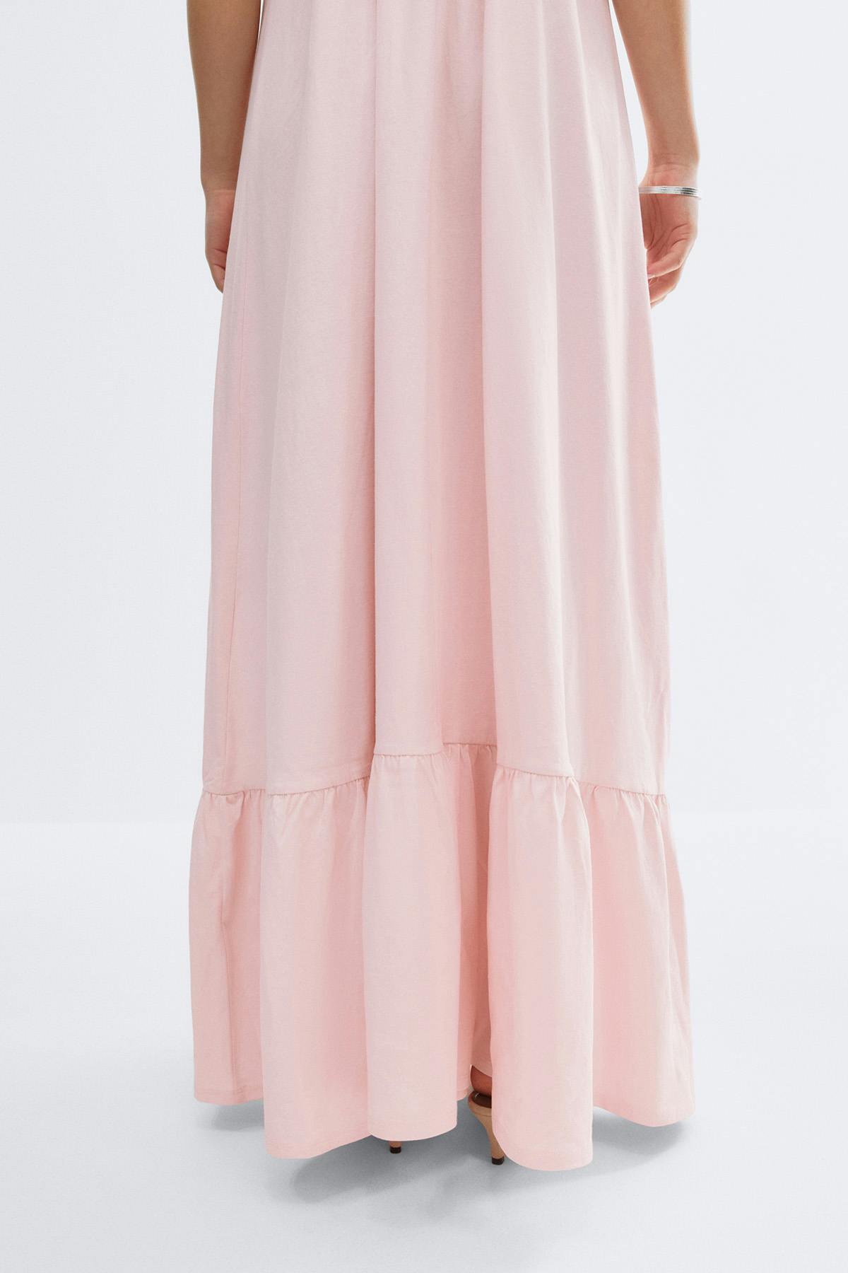 Flowy maxi dress - Ballet slipper