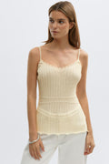 Knitted singlet - Sunflower