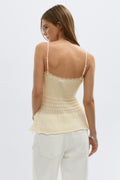 Knitted singlet - Sunflower