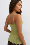 Knitted singlet - Jaune