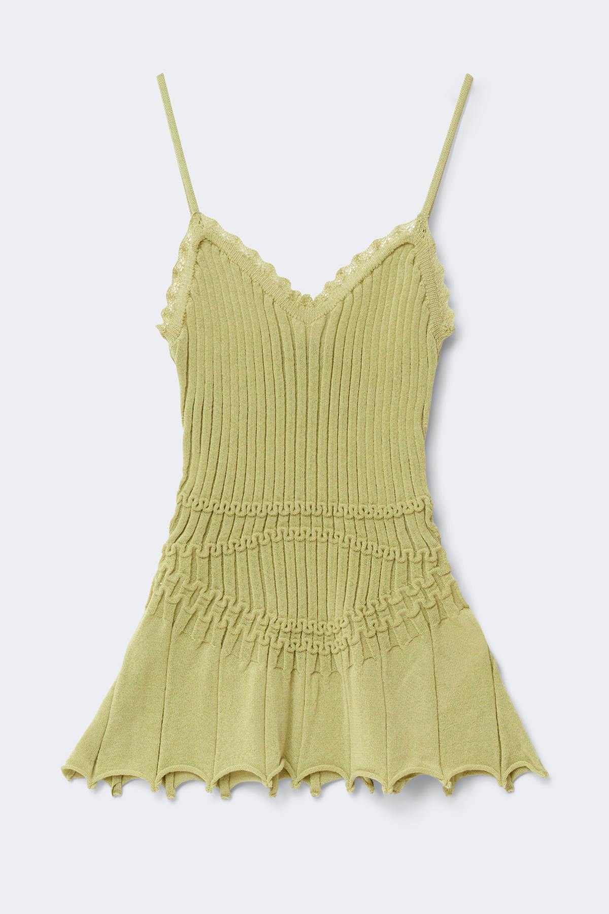 Knitted singlet - Sunflower