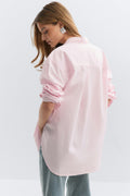 Oversized shirt - Rose clair