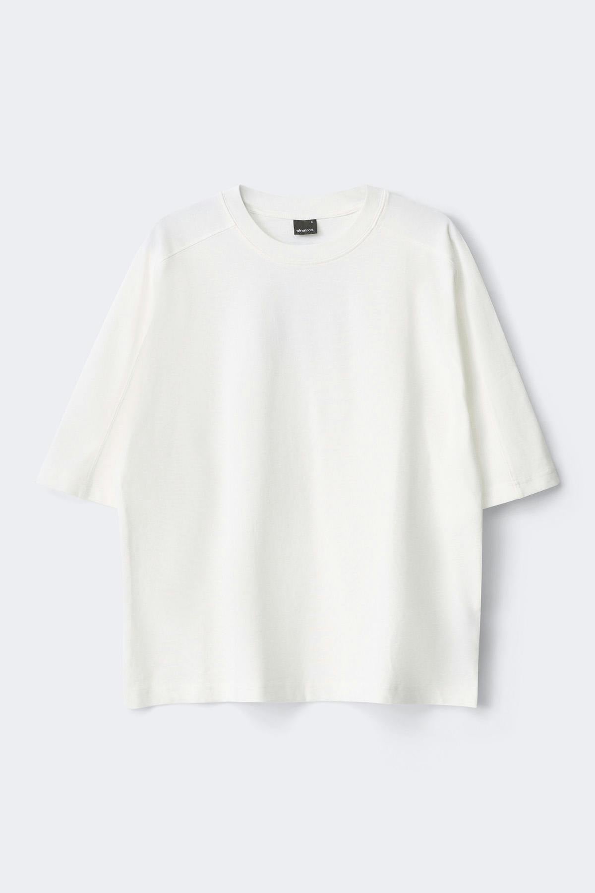Patch detail tee - Feather/aop