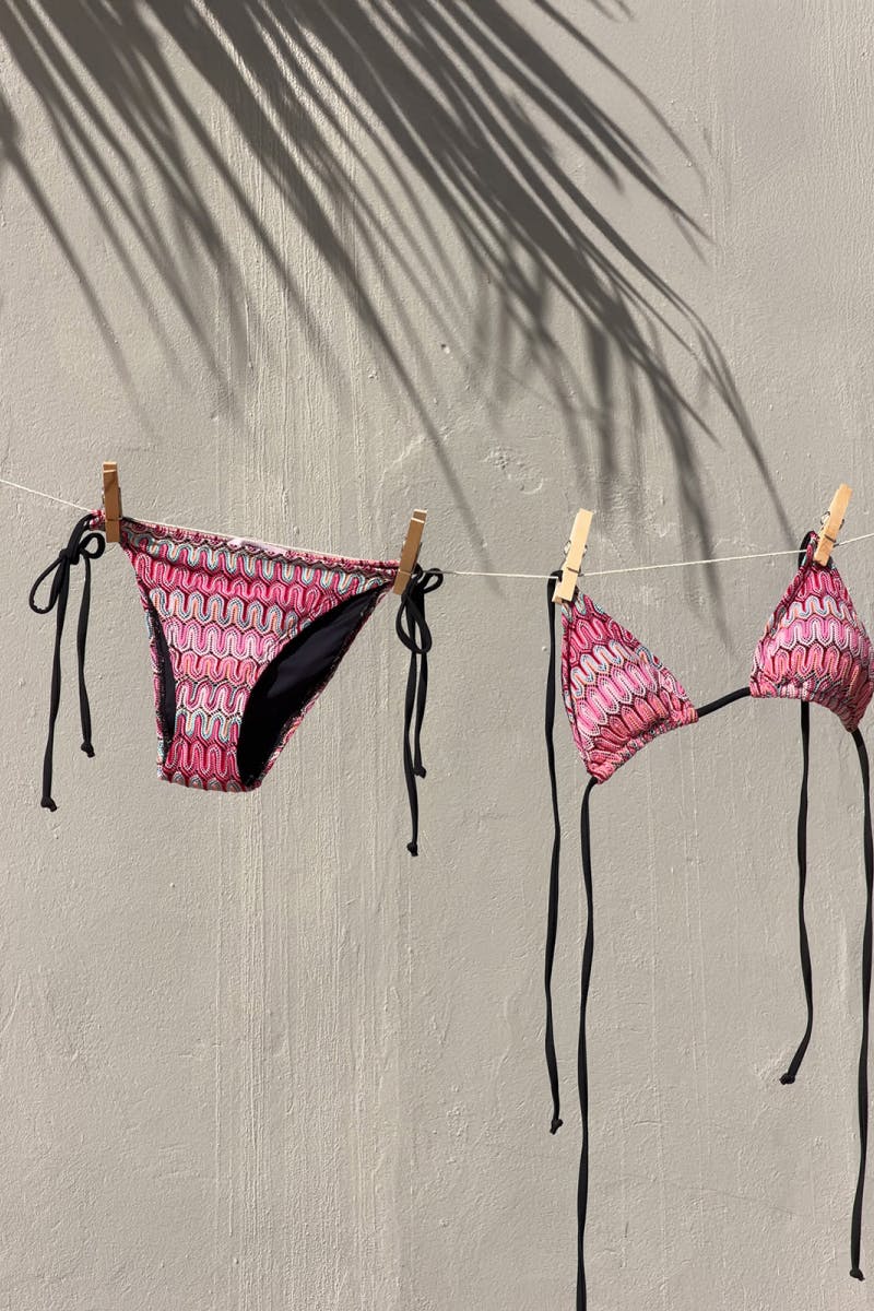 14+ paloma cheeky bikini bottom - Blue izla
