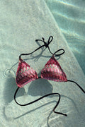 14+ coral triangle bikini top - Rose