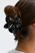 Flower hair clip - Blanc