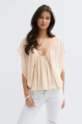 14+ coral blouse - Whisper pink