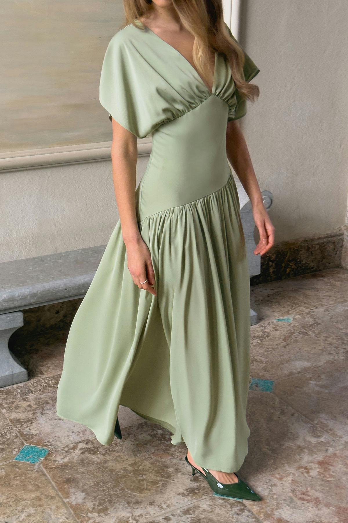 Maxi dress - Pumice stone