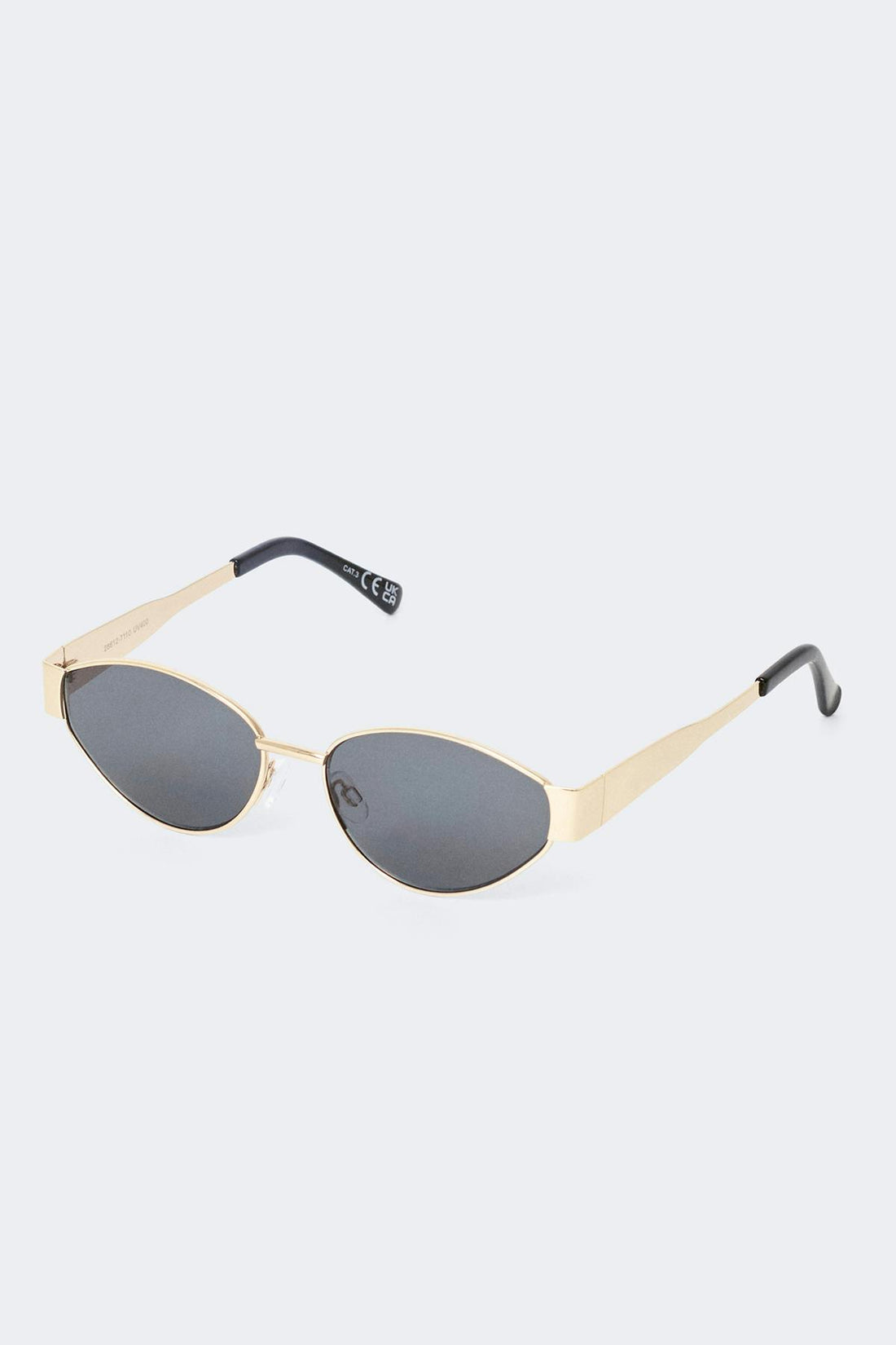 Metal frame sunglasses - Doré