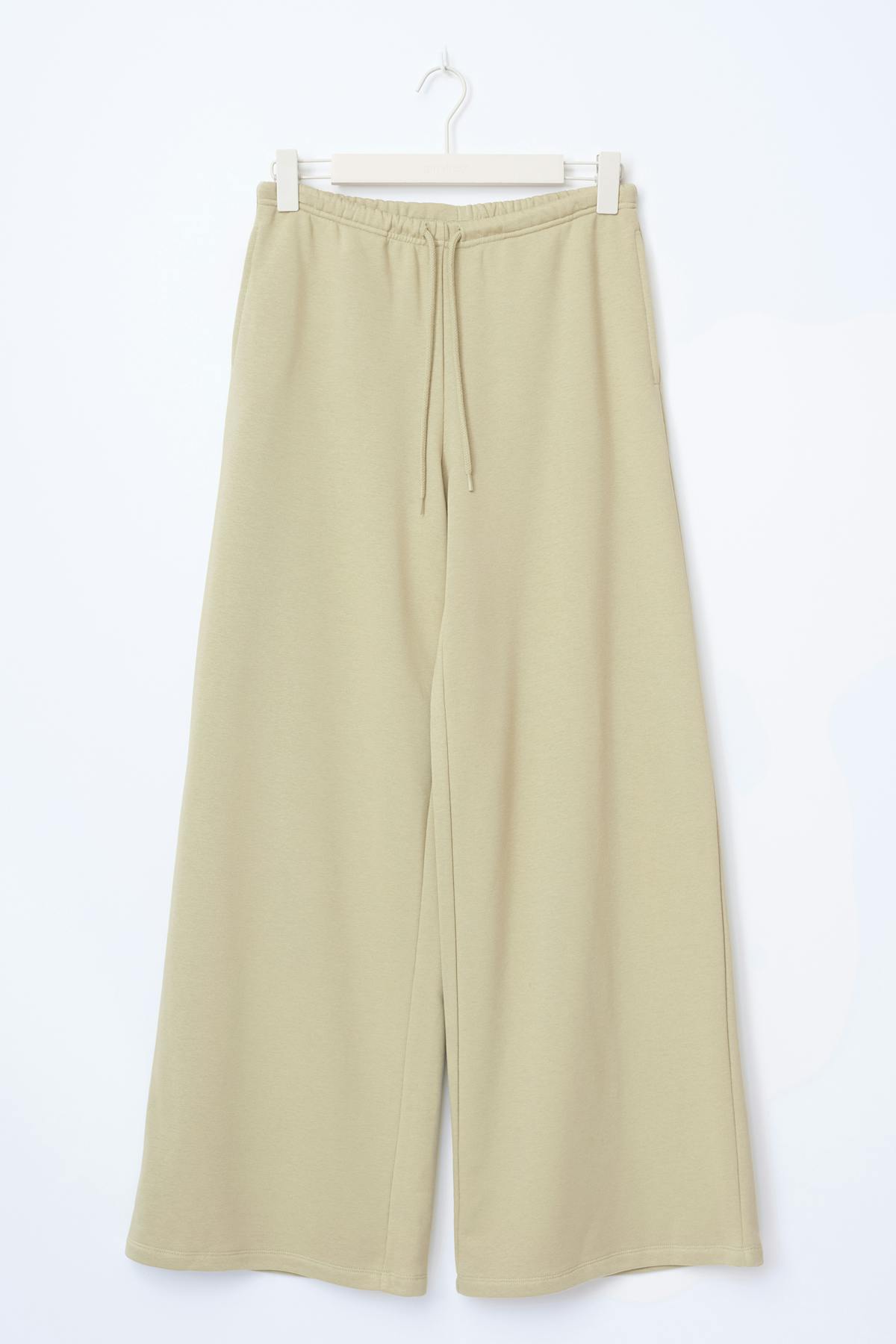 Comfy low sweatpants - Pickle