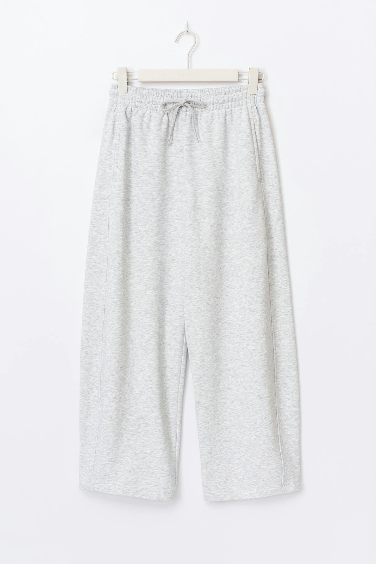 Barrel sweatpants - Lt grey melange