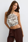 Halterneck tie top - Shavedchocolate