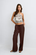 Halterneck tie top - Shavedchocolate
