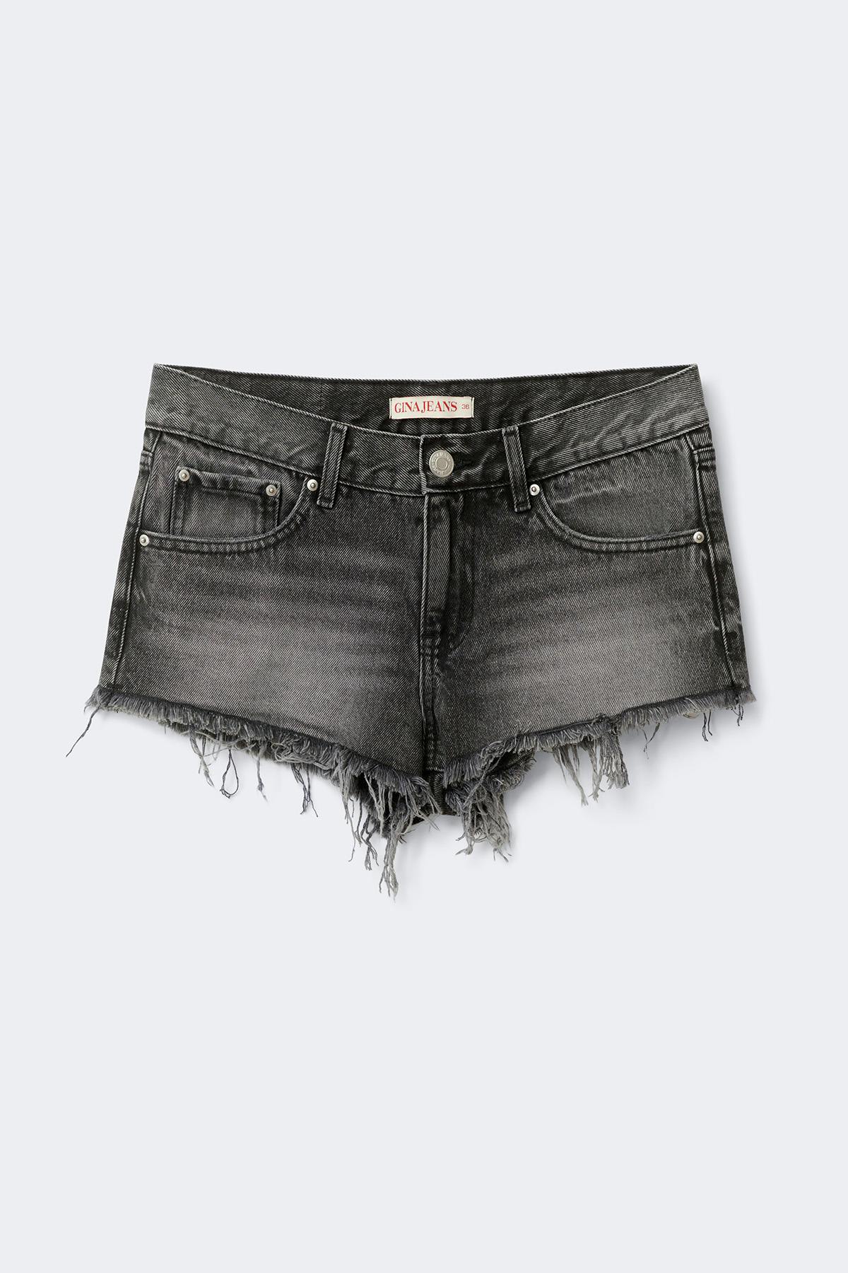 Glow low denim shorts - Offblack