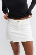 Blue crush denim skirt - Bleu