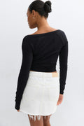 Blue crush denim skirt - Bleu