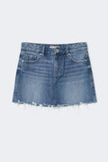 Blue crush denim skirt - Bleu