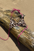 14+ coral triangle bikini top - Jaune