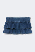 14+ bluebabe denim skirt - Bleu
