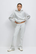 Y printed low sweatpants - Lt greym/print