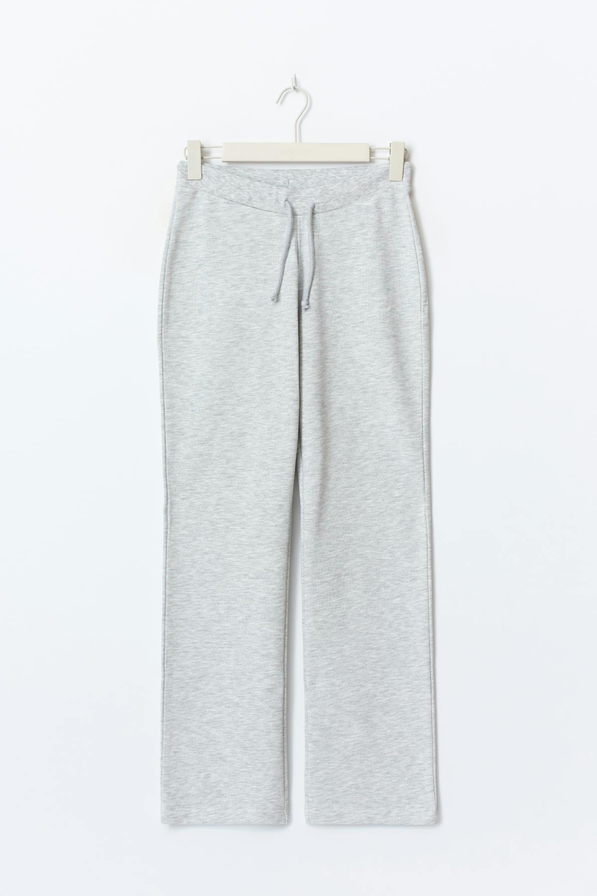 Y printed low sweatpants - Lt greym/print