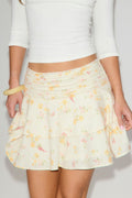 Mini frill skirt - Gingham