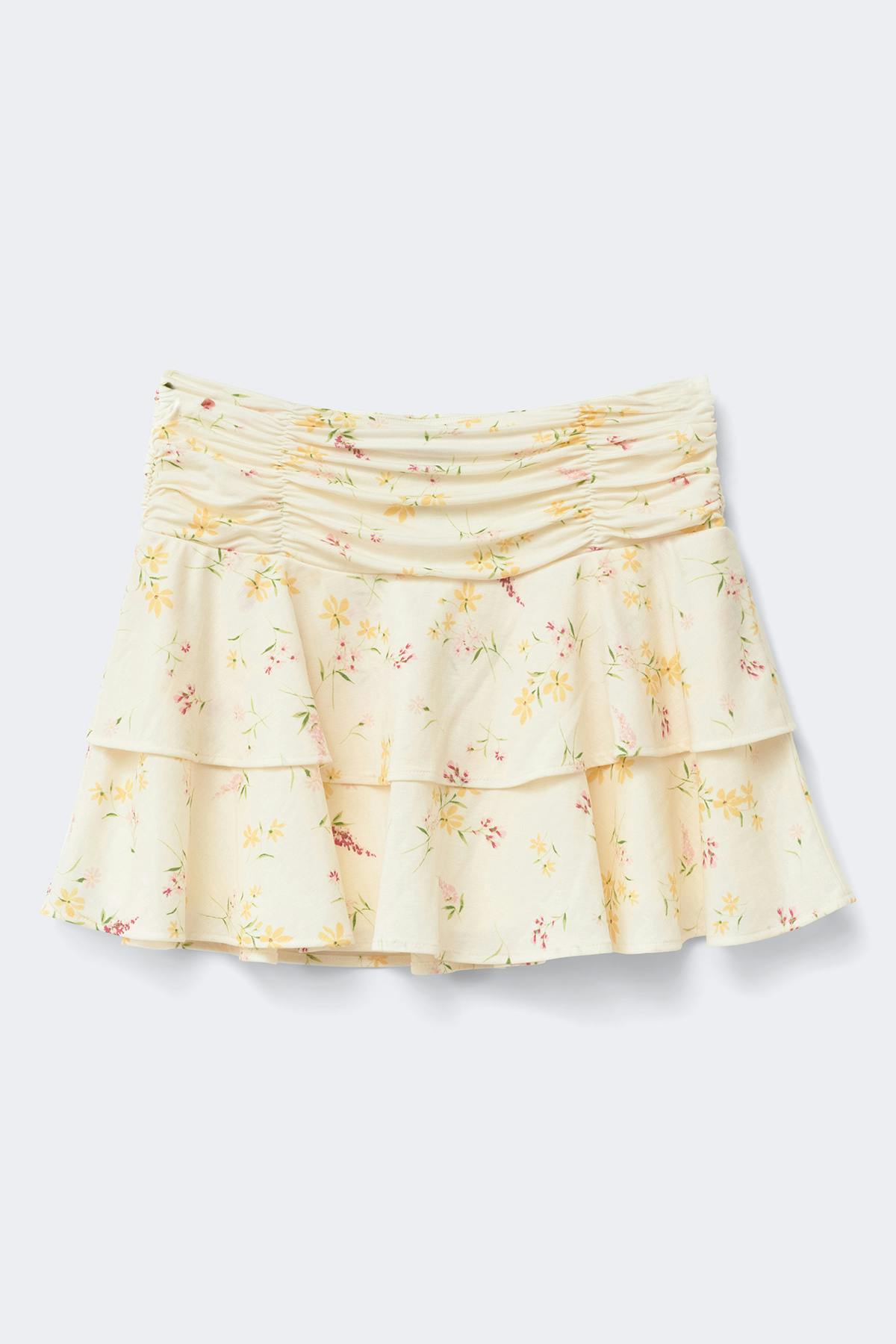 Mini frill skirt - Gingham