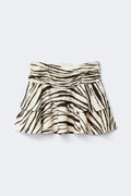 Mini frill skirt - Blanc