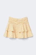 Mini frill skirt - Blanc
