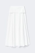 Dropped waist skirt - Stripe