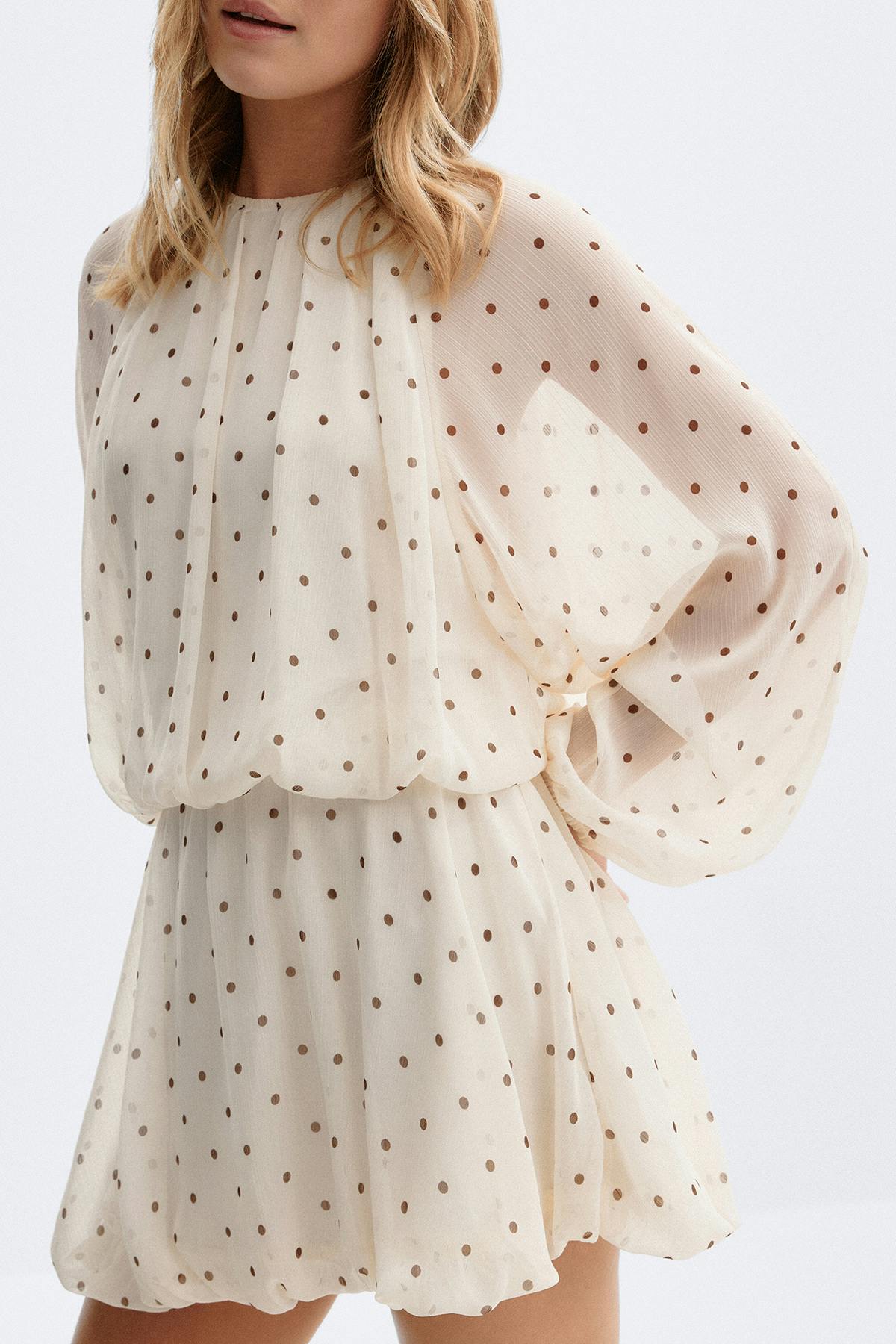Chiffon dress - Zebra
