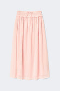 Y tassel chiffon skirt - Lotus