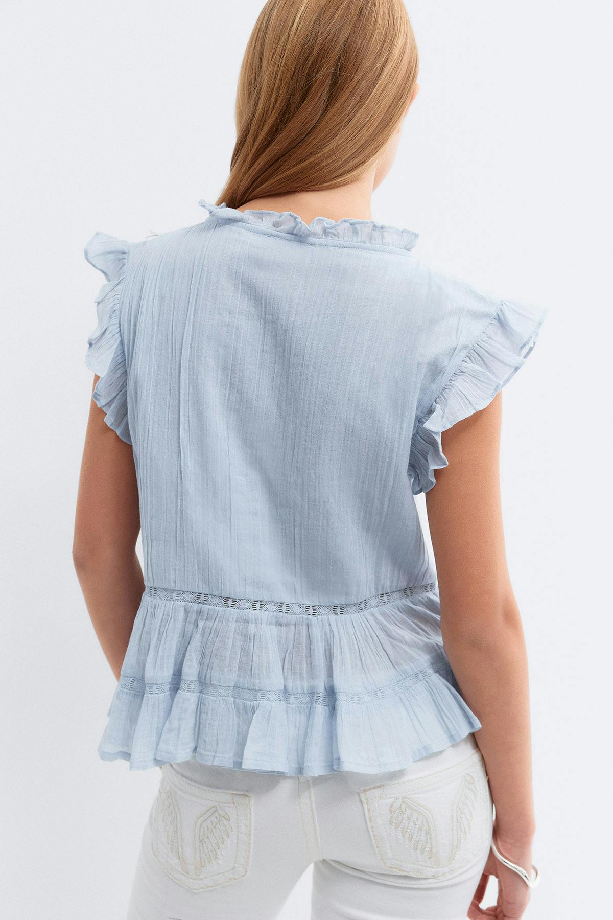 Y boho blouse - Heather