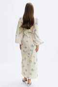 Balloon sleeve dress - Zebra
