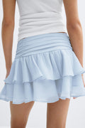 14+ chiffon skirt - Heather