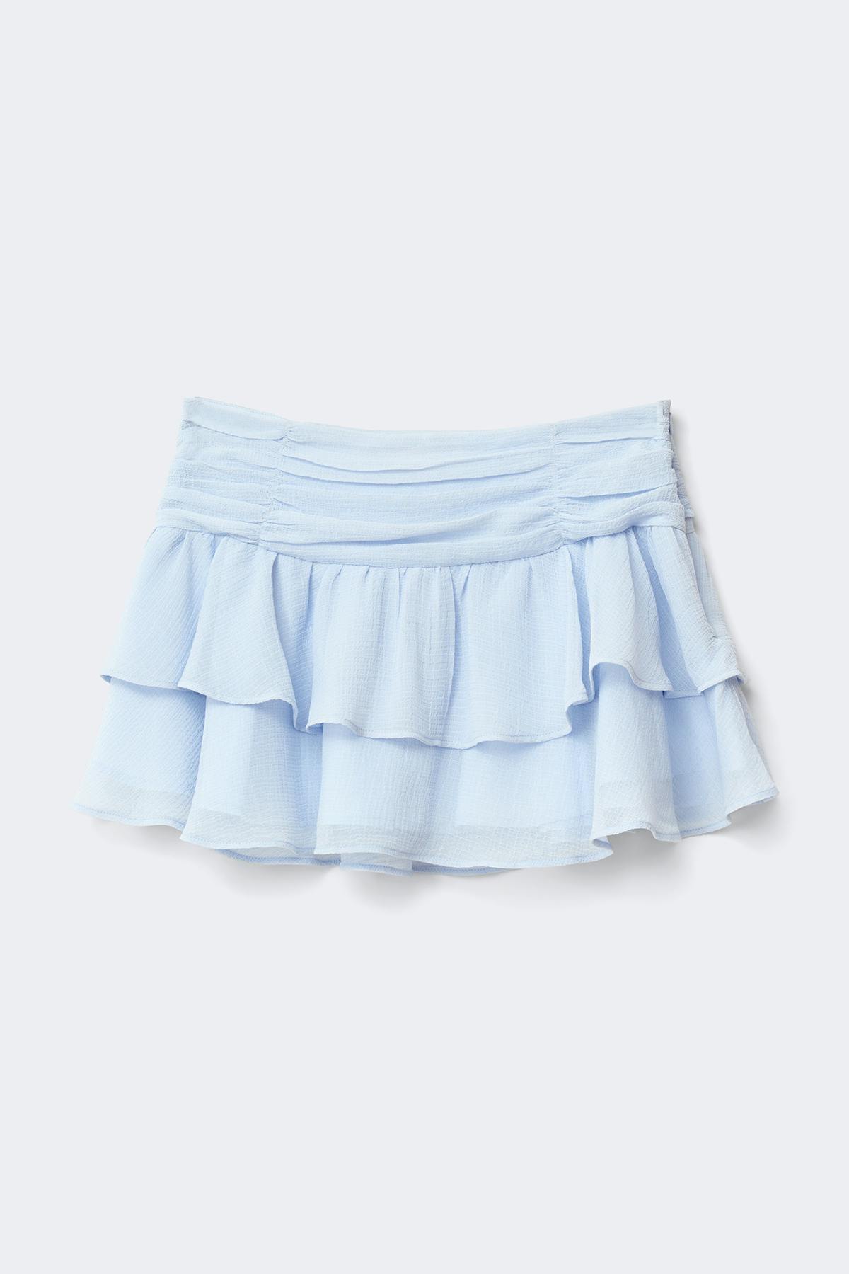 14+ chiffon skirt - Heather