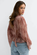 Scarf blouse - Dot print