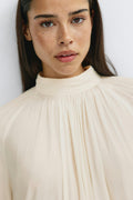 Boho frill blouse - Blanc cassé