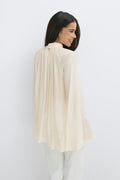Boho frill blouse - Blanc cassé