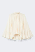 Boho frill blouse - Blanc cassé