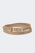Clean rectangular belt - Noir