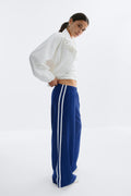 Sporty wide trousers - Mole