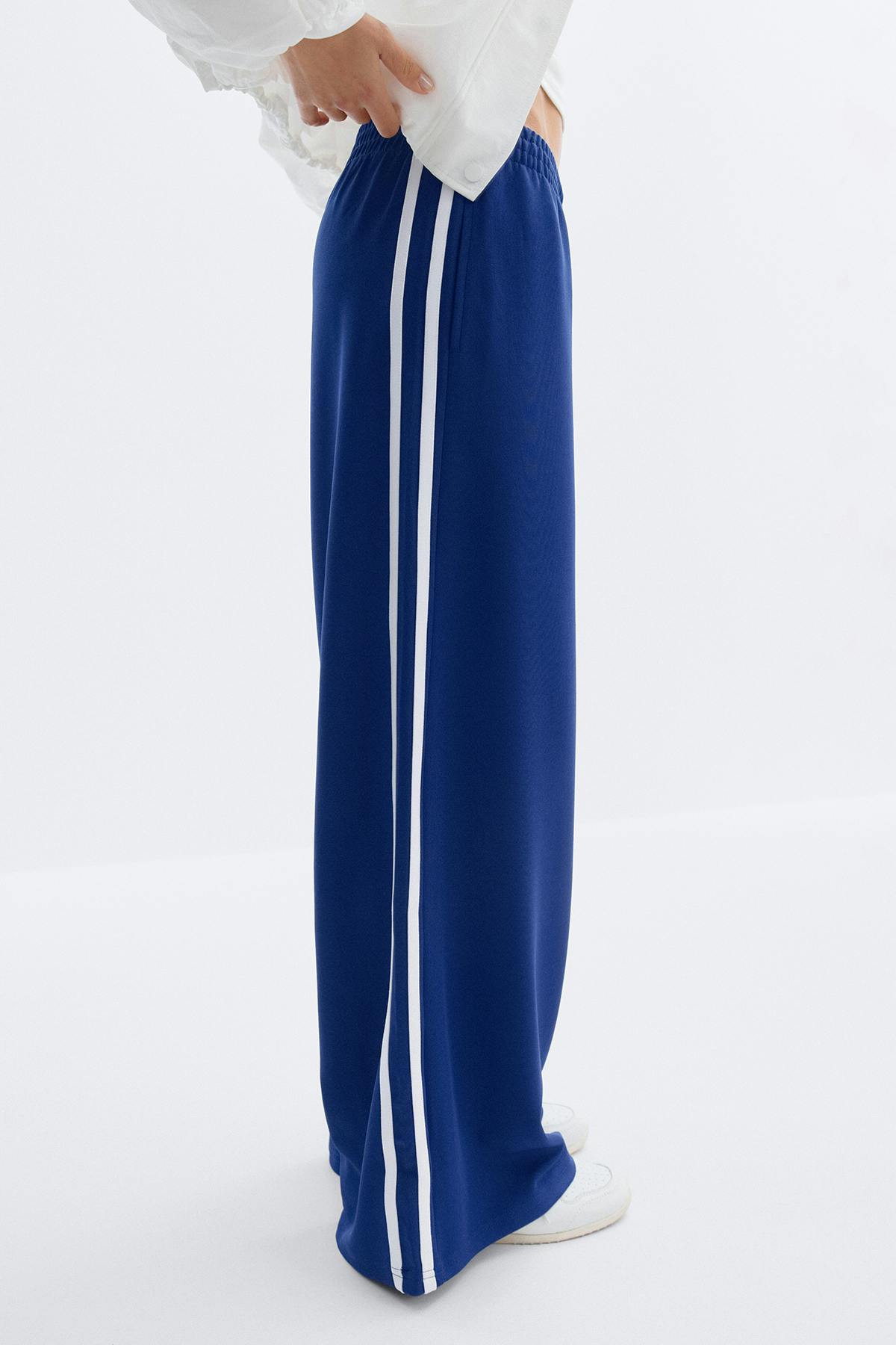 Sporty wide trousers - Mole