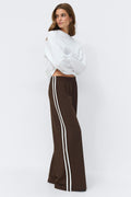 Sporty wide trousers - Mole