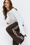 Sporty wide trousers - Mole