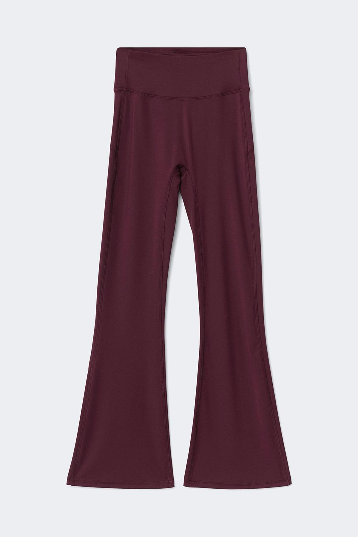 Petite flare yoga tights - Espresso brown