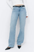 Crush straight jeans - Vintage blue