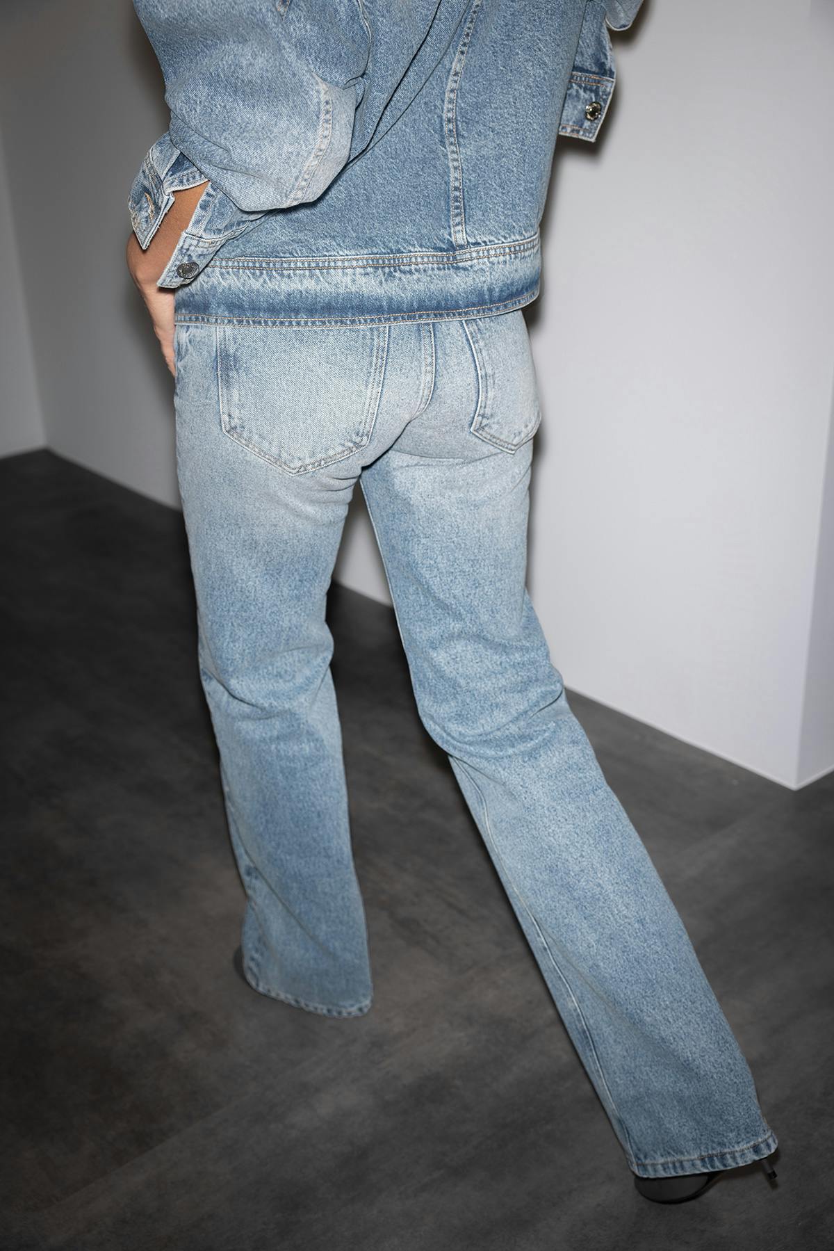 Crush straight jeans - Vintage blue
