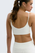 Yoga strap top - Blanc cassé