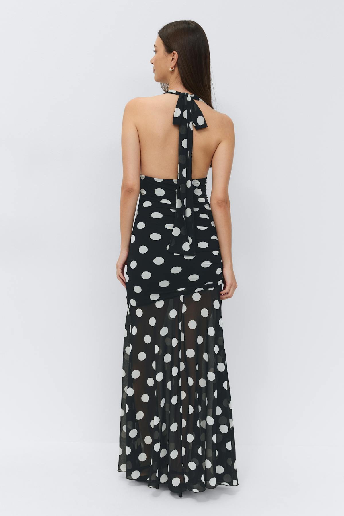 Dropped waist dress - Chocolate plum